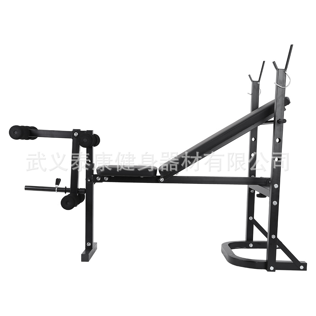 Factory hot sale spot home weight bench fitness equipment indoor multi-functional bench press barbell squat rack cross-border