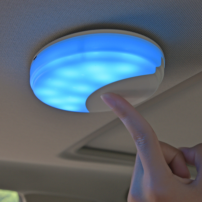 Touch LED Cabinet light wardrobe light creative car reading light bedroom touch nursing bedside light magnetic suction