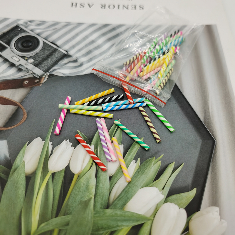 Новый симуляционный мягкий керамический смарт-стик оптом креативный двухцветный тонкий стержень изысканные аксессуары для DIY мягкой керамики