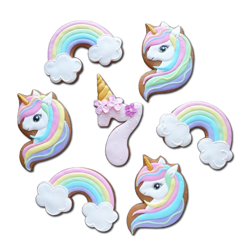 Birthday Cake Decoration Ornaments Rainbow World Package Soft Clay Cake Plug-In Cake Decoration Accessories Customization