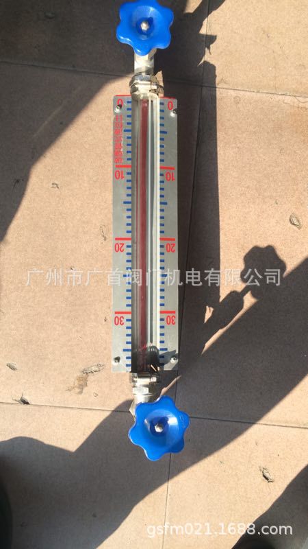 TWo-color Glass Tube Level Gauge 304 Stainless Steel Flange Level Gauge X49W-16P Koker Water Level Gauge