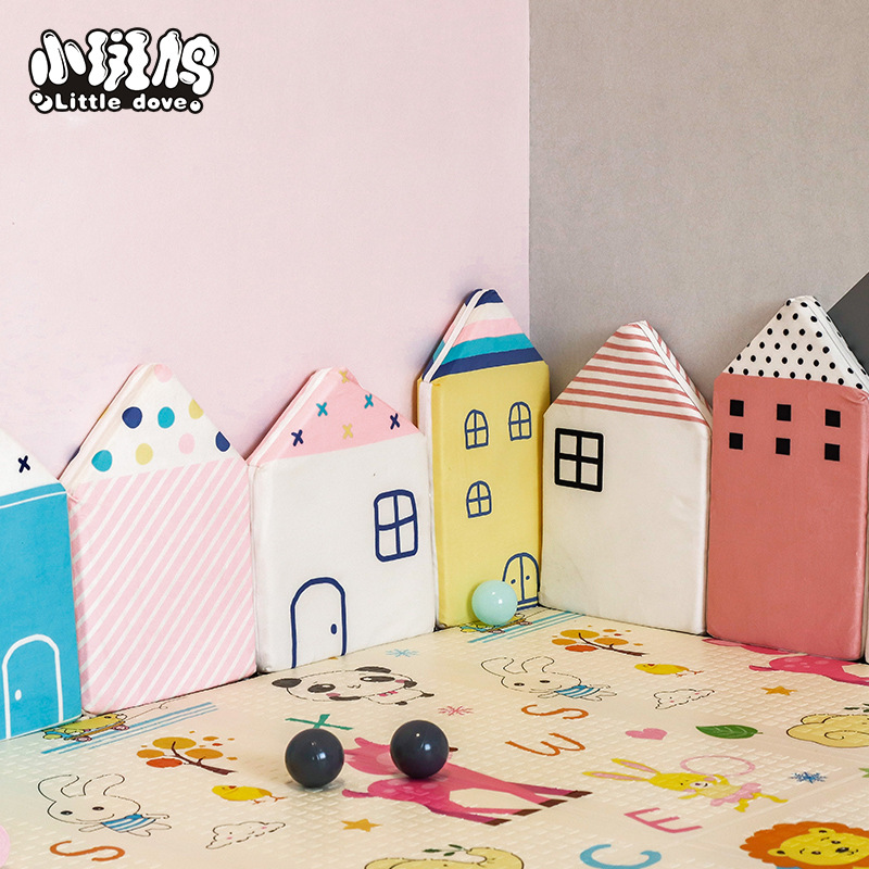 Небольшая тент-оболочка для детей в стиле скандинавский мягкий мешок для защиты от столкновений украшение стен