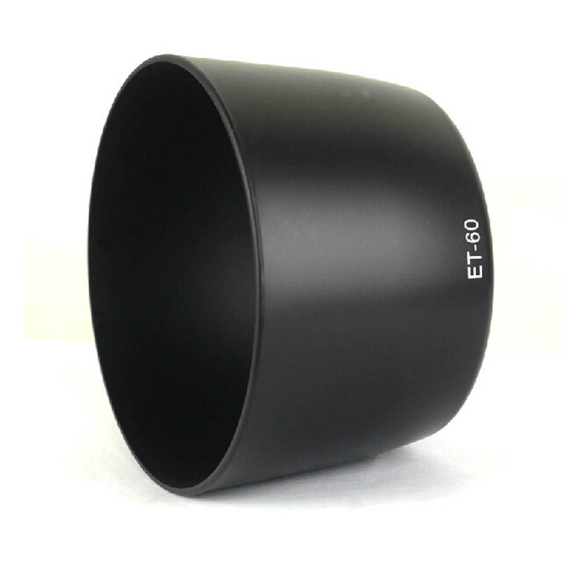 ET-60 lens hood suitable for Canon 55-250 lens 75-300 1300D 1200D 58mm reverse buckle