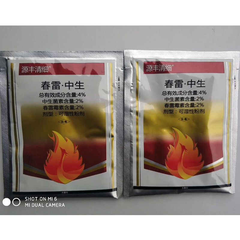 4% Spring Thunder Bactericide 15g Cucumber Bacterial Angular Spot Source Fengqingxinchunleptospirin Bactericide