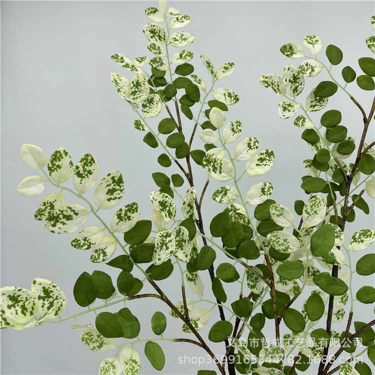 Имитация маленького розового листа, листа сена, имитация зеленого растения, пьяное дерево, поддельная ветка, декор для пространства, новогодний декор