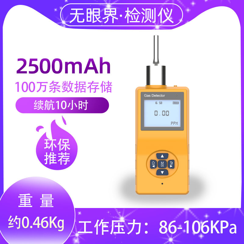 Factory Direct Sales Chemical Plant Sulfur Dioxide Detector Portable Pump Suction So2 Leak Alarm