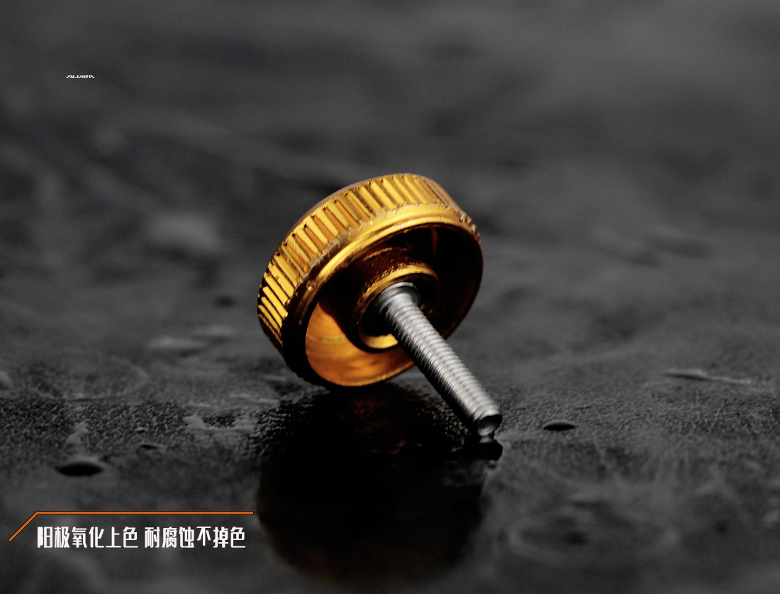 Navy Man All-Metal M3 Spinning Wheel Rocker Screw Nut Cover Modification Accessories Manufacturer Wholesale Fishing Wheel Luya