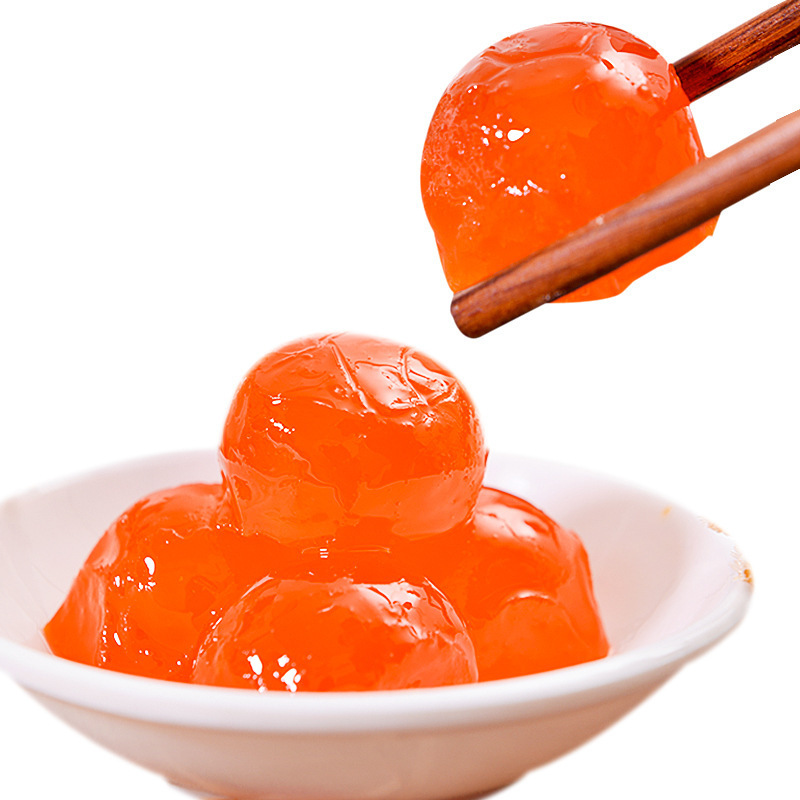 Guangzhou huiweiyuan factory wholesale 7-10g vacuum small 20 tablets/pack moon cake egg yolk crisp baking fillings salted egg yolk