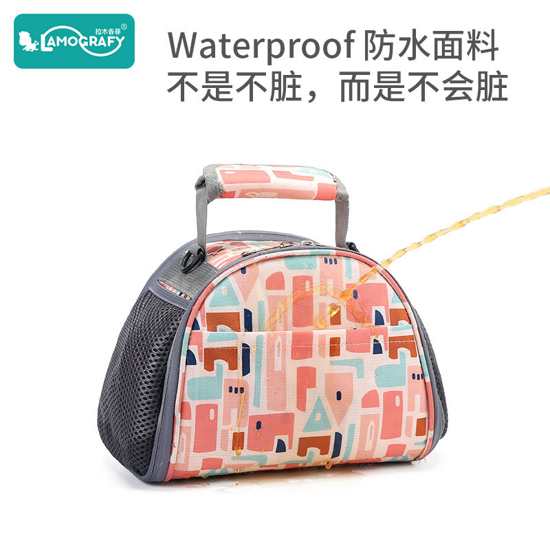 New small size Light Mummy Bag Multi-functional Out Back Milk Bag Insulation Breast Milk Mother and Baby Bag Wholesale Custom Ice Bag