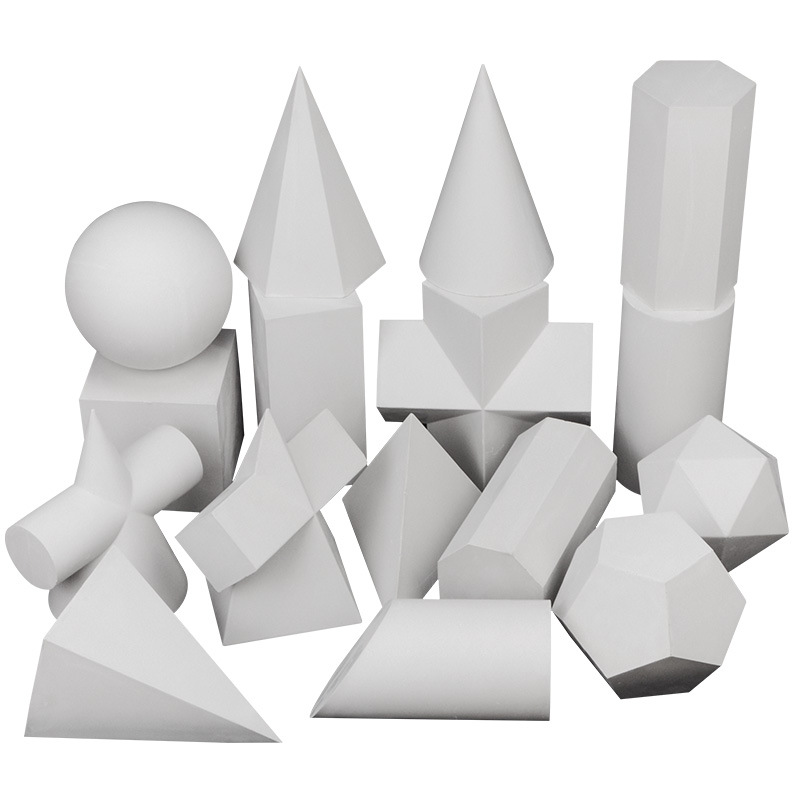 Plaster geometry plaster 16 art exam sketch sketch studio teaching aids geometry sketch painting plaster still life