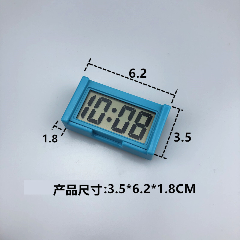 Car supplies new car electronic clock adhesive electronic clock LCD digital clock