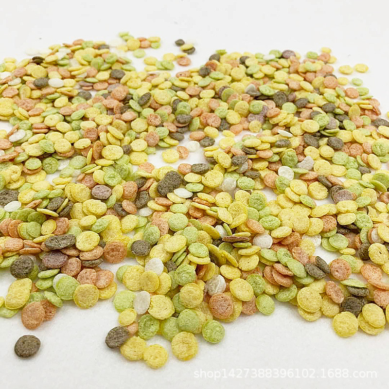 Colorful coarse cereals slices five cereals slices rabbit guinea pig hamster Chinchilla parrot squirrel mixed grain self-matching food companion 500g