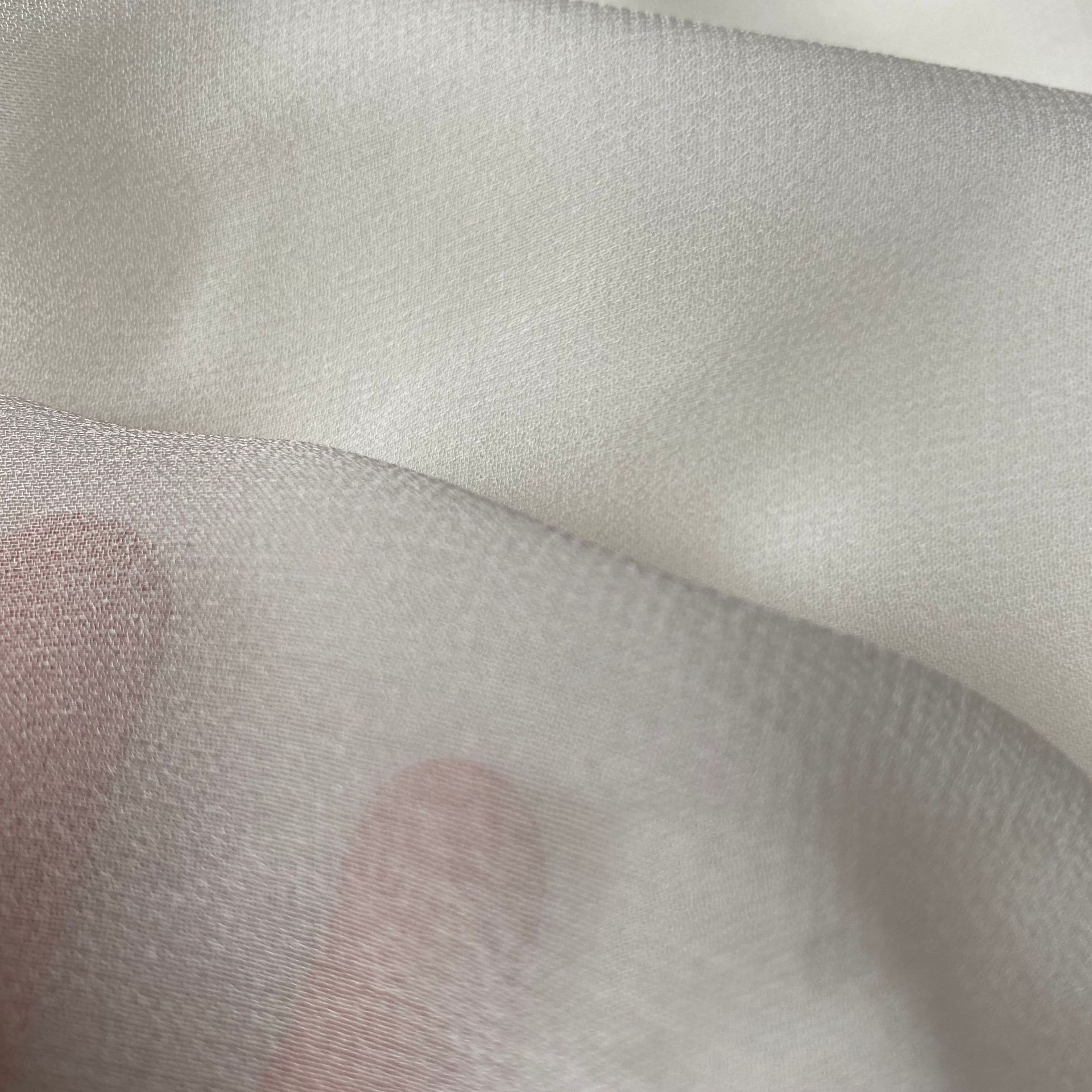 8 MMI mm Georgette 01 Georgette 114cm width silk Mulberry silk fabric spot silk wholesale Blue