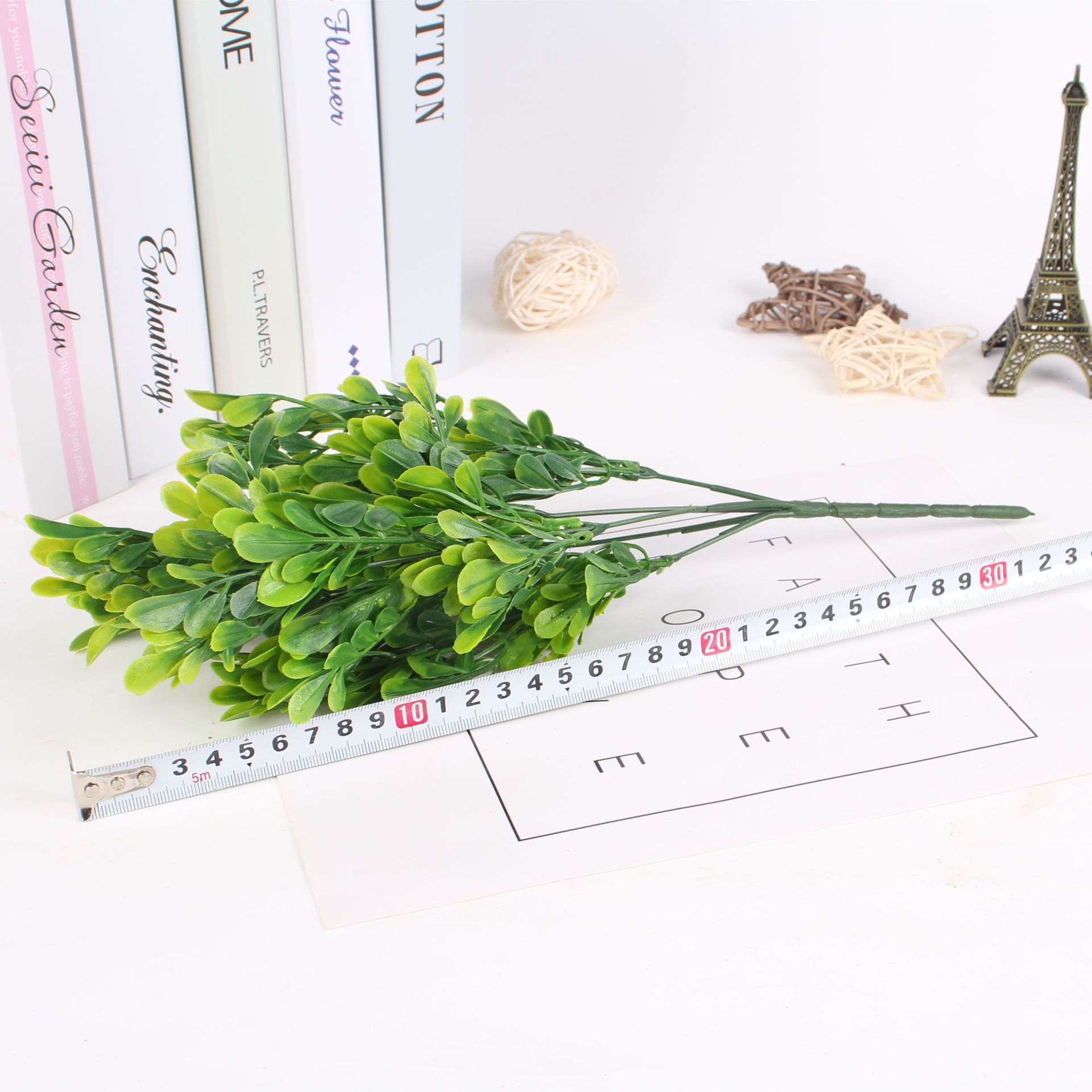 Simulation green plant green leaf wedding decoration Persian leaf rose Leaf Wholesale shopping mall green landscape grass plant wall material