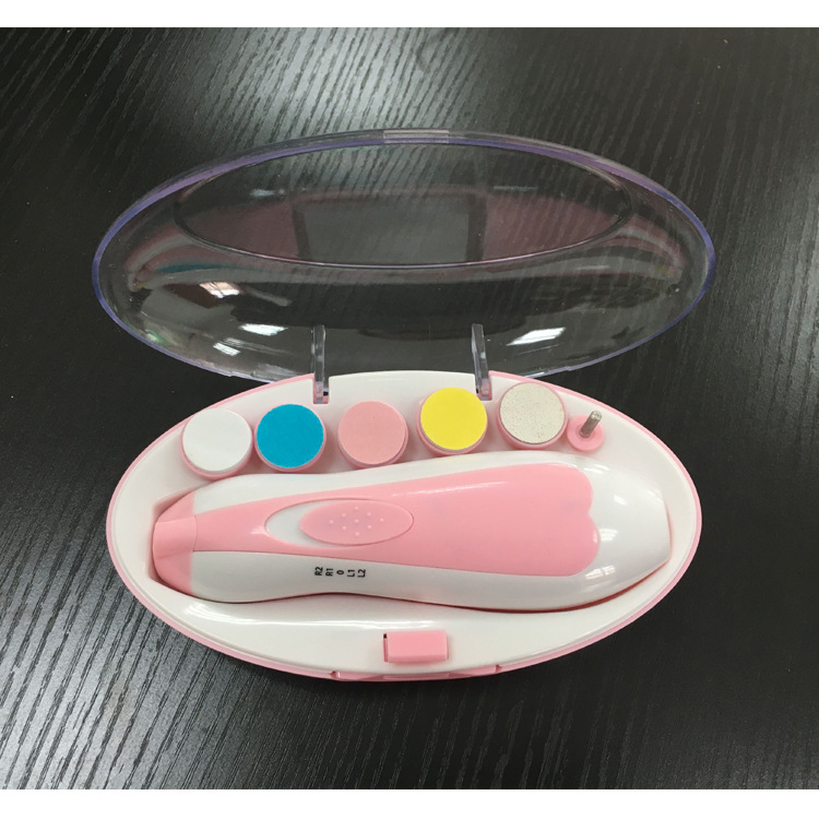 Multifunctional baby electric nail grinder anti-scratch children's nail clippers newborn nail polishing tool set