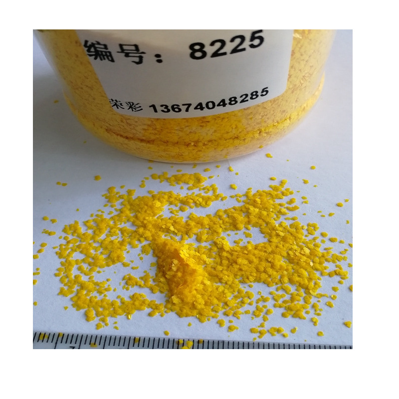 Wholesale high temperature fruit green dot fiber dot Foshan Rongcai fluorescent white dot processing