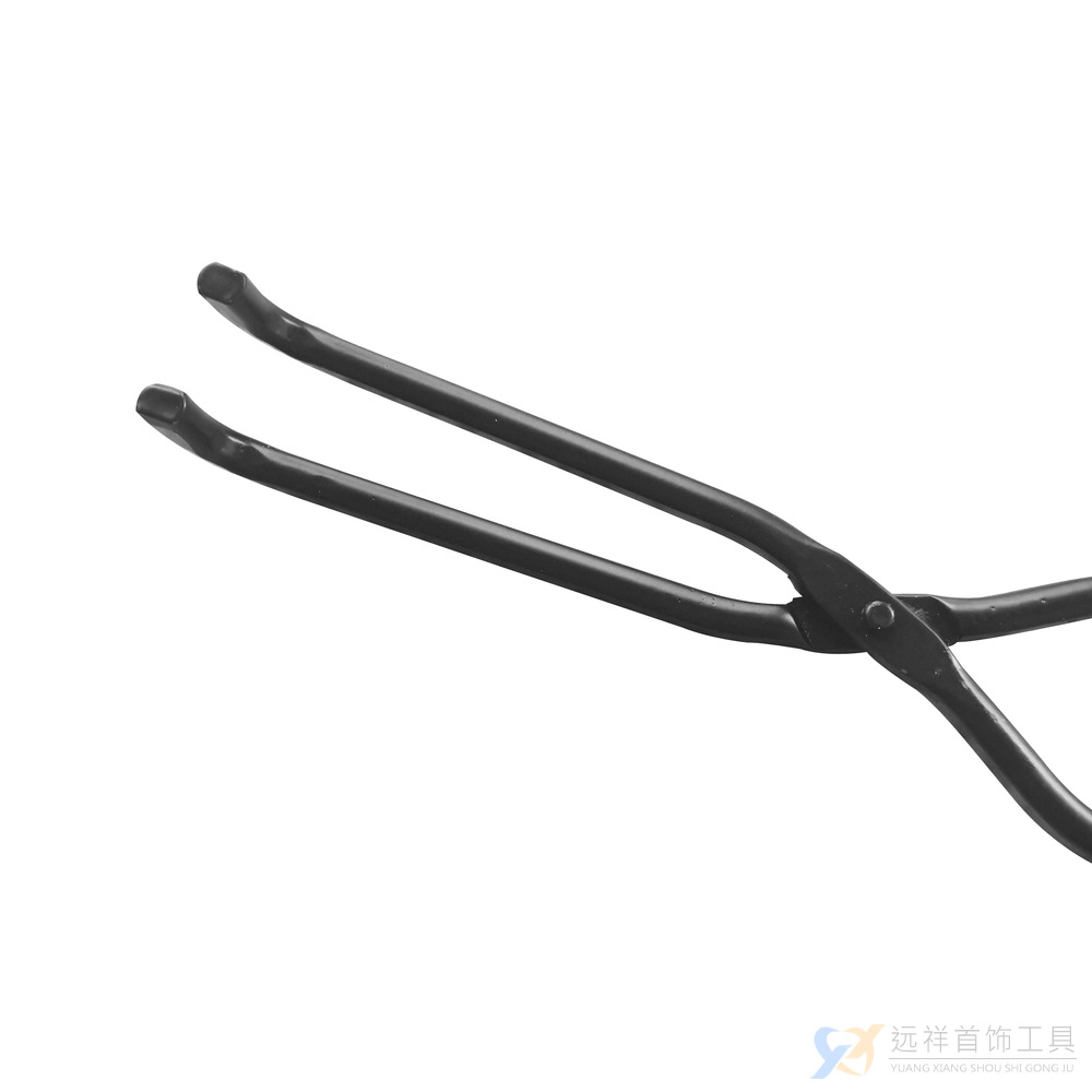 Crucible Tongs Graphite Quartz Crucible Kit Use Pliers for Melting Gold Furnace Clamp Crucible for Melting Gold Furnace Accessories