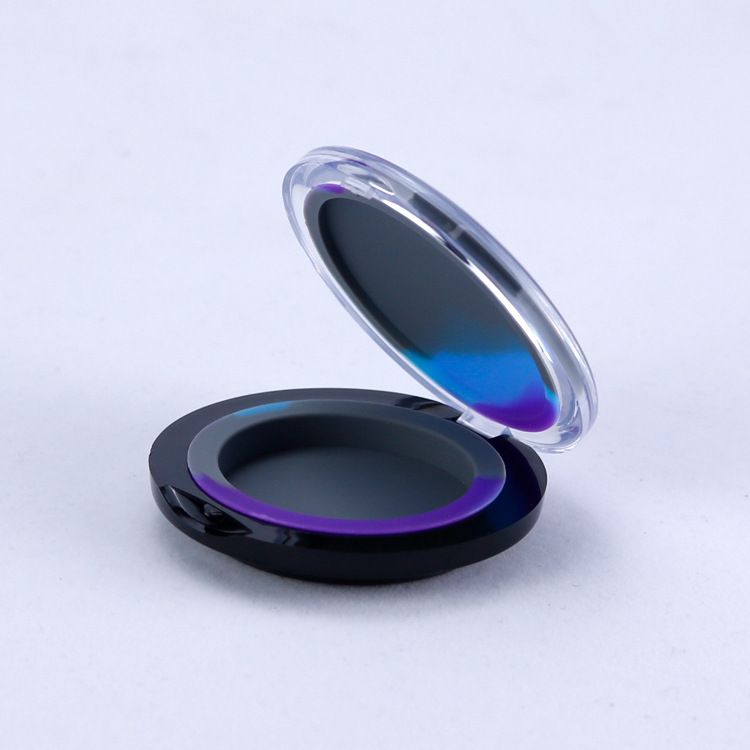 Factory direct cosmetic mirror box 6ml silicone box portable storage box cigarette paste box environmental protection silicone