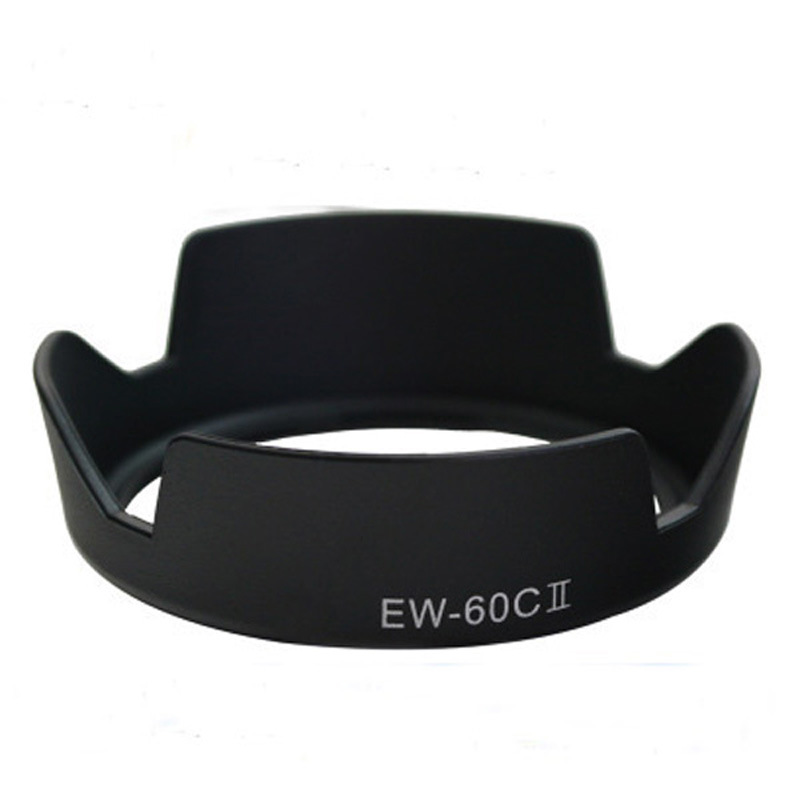 EW-60C petals suitable for Canon 600D 550D 650D camera 18-55 SLR lens 58MM Hood