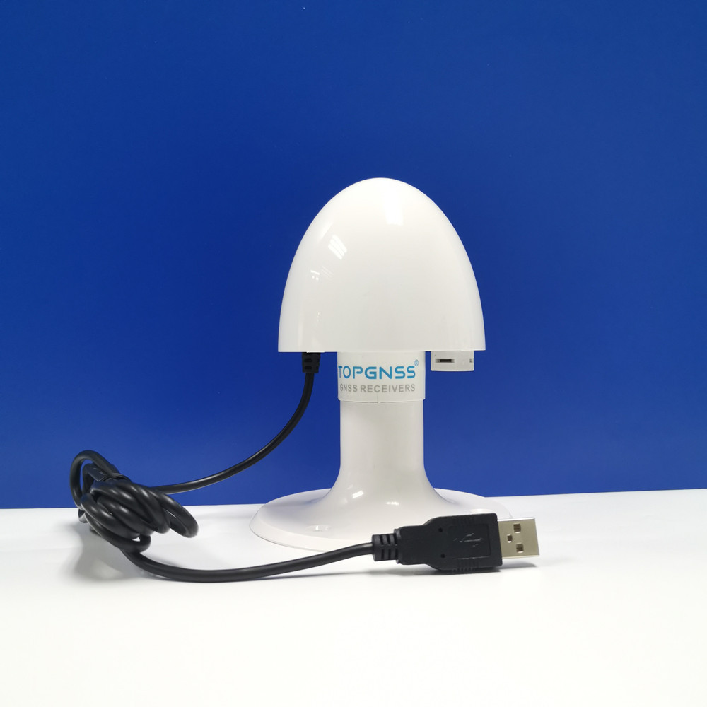 Mushroom head USB GNSS Beidou GPS module receiver Yami industrial control network Youlu test TOPGNSS