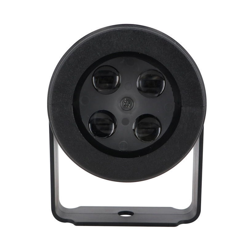 New Christmas projection lamp snowstorm snowflake projection lamp indoor, outdoor decoration fire Christmas snowflake lamp