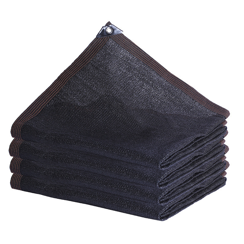 Black Edge covered sunshade net encryption thickened sun protection net heat insulation shade net balcony sun net home garden flower