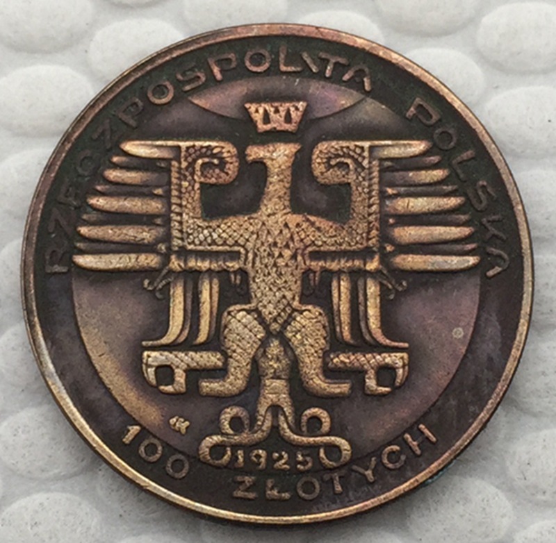 1925 Poland Coins Made of Copper Antique Coins Foreign Commemorative Coins Coins Factory Wholesale Crafts Collection