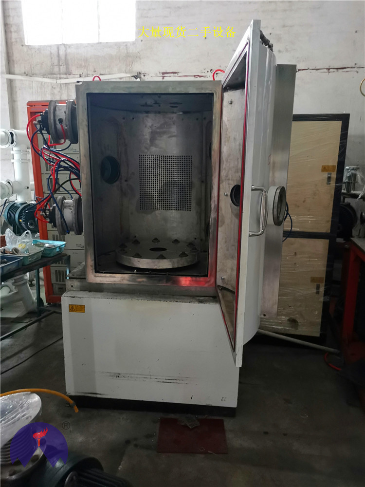 Transfer 2 Non-Stop Vacuum Ion Coating Machine with Magnetron Sputtering Function 90% New Can Teach