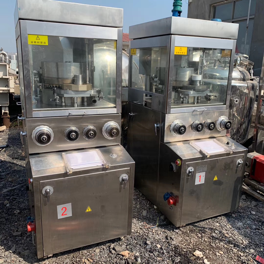 Переработка б/у высокоскоростного ротационного таблеточного пресса, использованный 65 Punch, автоматический ротационный непрерывный таблеточный пресс