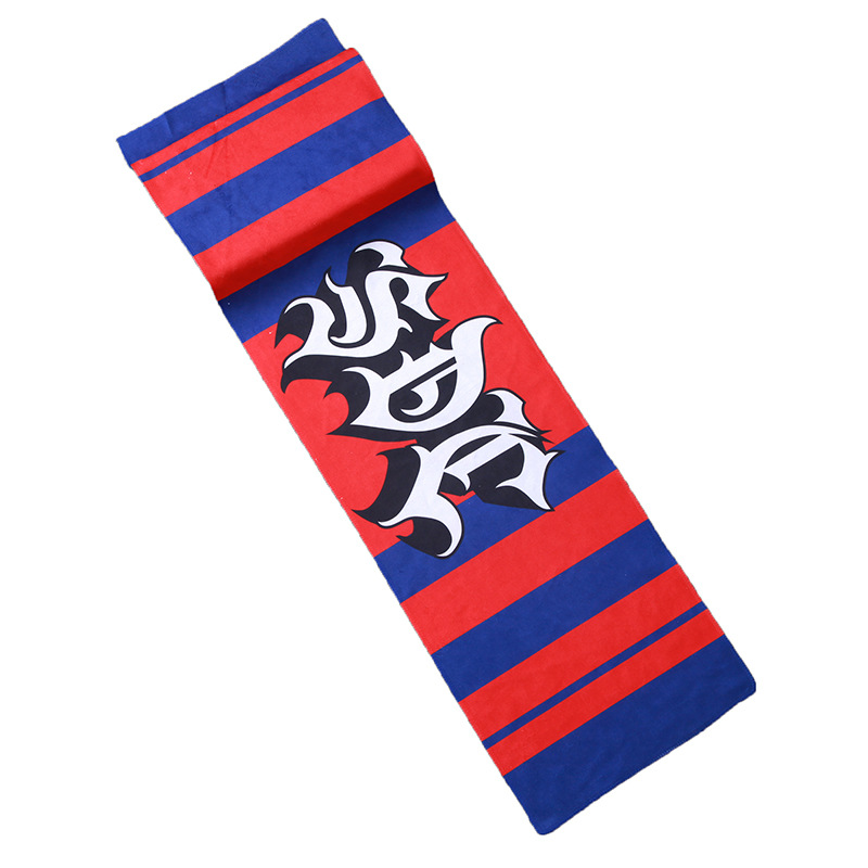 To figure DIY custom towel bath towel printing logo should aid sports towel wholesale fitness animation peripheral gifts