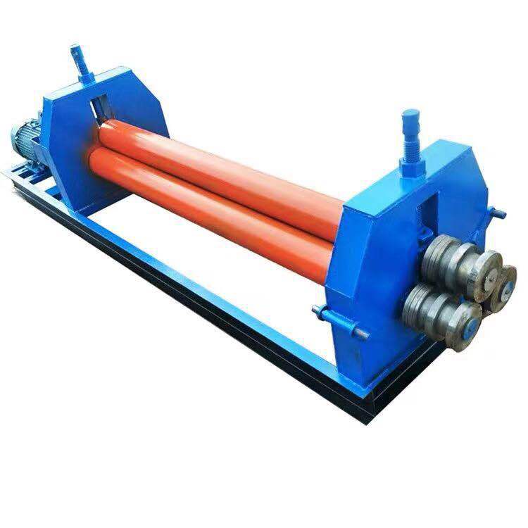 Fully automatic mechanical lifting plate bending machine conical hydraulic rolling machine stainless steel semi-automatic three-roller plate bending machine wholesale