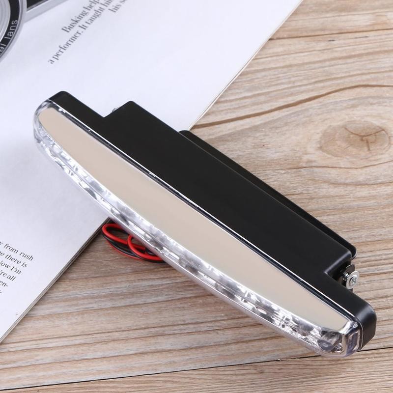 Универсальные LED дневные ходовые огни, 8 светодиодов, маленькие модифицированные огни