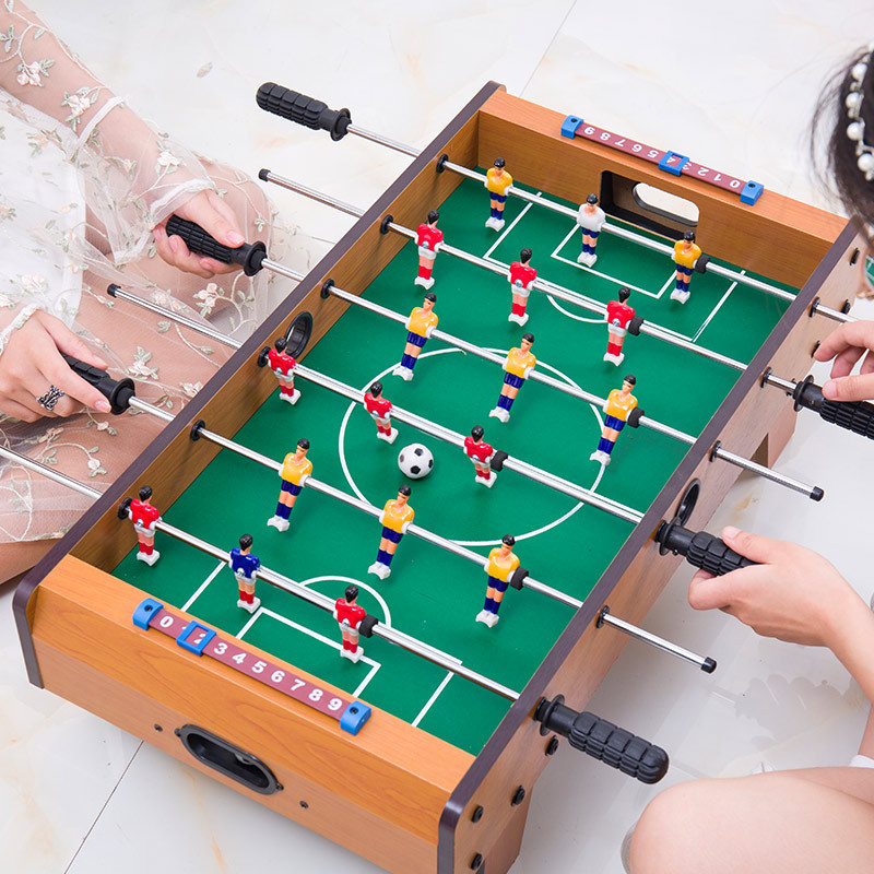 Children's 5 Tabletop Football Table Game Table 6 Birthday Gift Family Sports Boy Educational Toy Table Football Machine