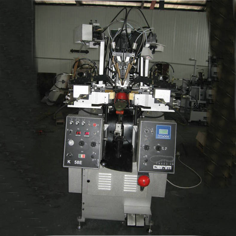 Cherim K58E stretch middle and rear help Machine overhaul Italy middle and rear help Machine used Italy shoe machinery