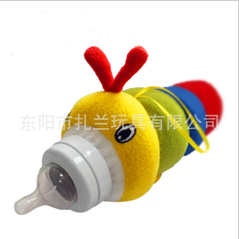 Manufacturer Supplies New Spot Plush Bottle Sets, Animal-Shaped Ducks, Mother and Baby Insulation Products, Feeding Artifacts
