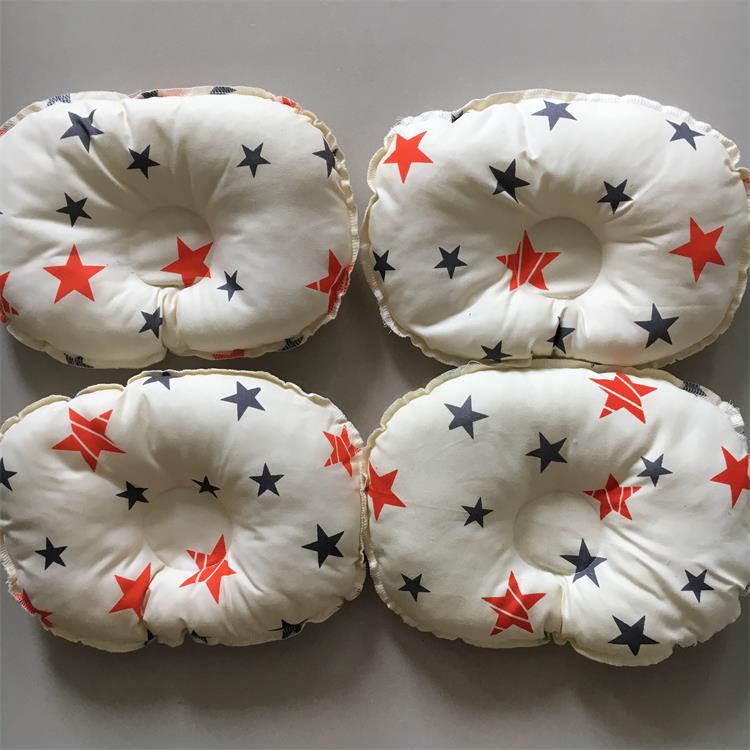 Baby newborn pillow anti-deflection head flat head baby styling pillow