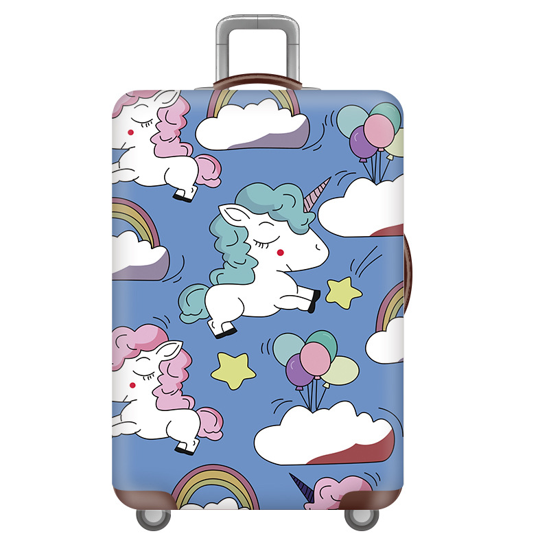 Luggage case protective sleeve luggage case travel dustproof elastic cover bag 18/20/24/28/30 inch thick wear-resistant