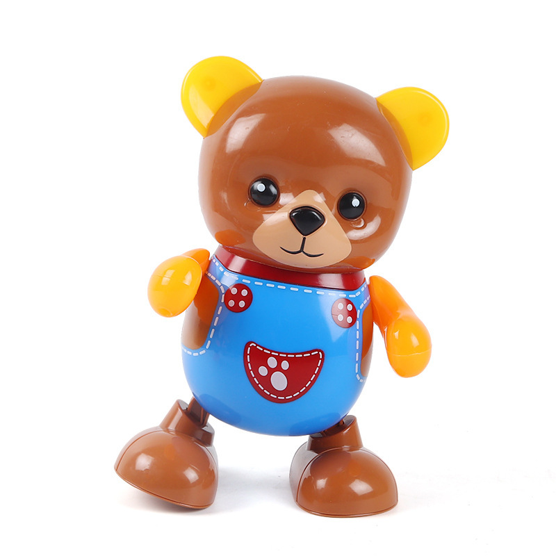 Children's electric toys dancing penguin music lights dancing children's electric toys factory direct a generation of hair