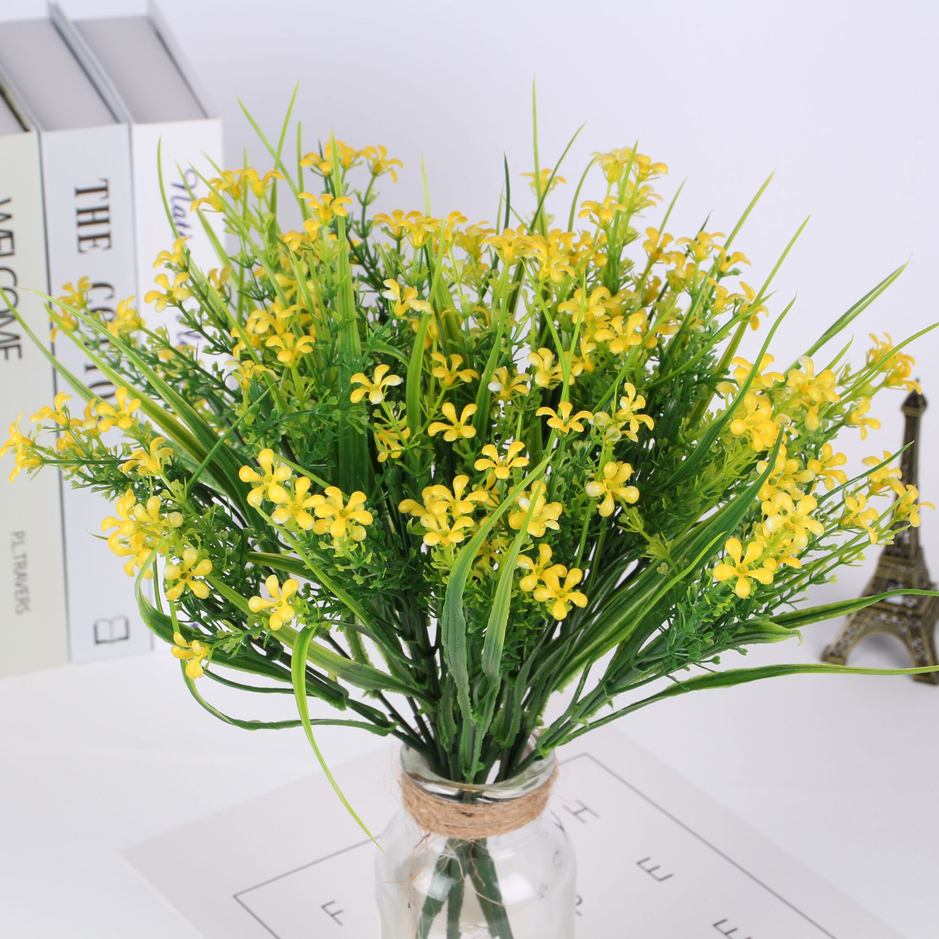 Симуляция растения пластиковый цветок 5 вилок мурилия подделка цветка гимпаноза домашний декор