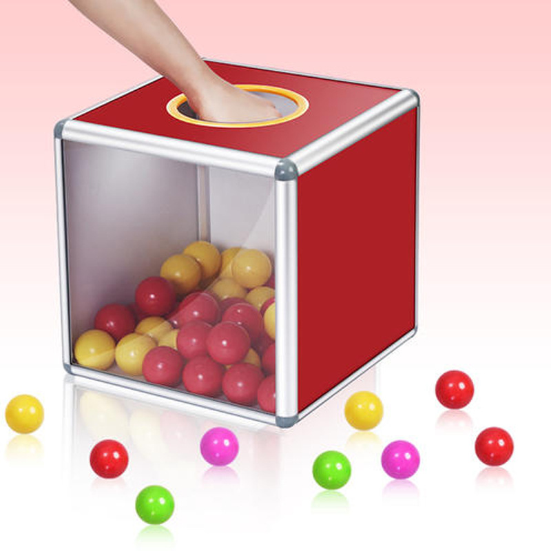 Frosted color PP table tennis 40mm seamless word-free lottery ball betting touch ball plastic ball machine wholesale