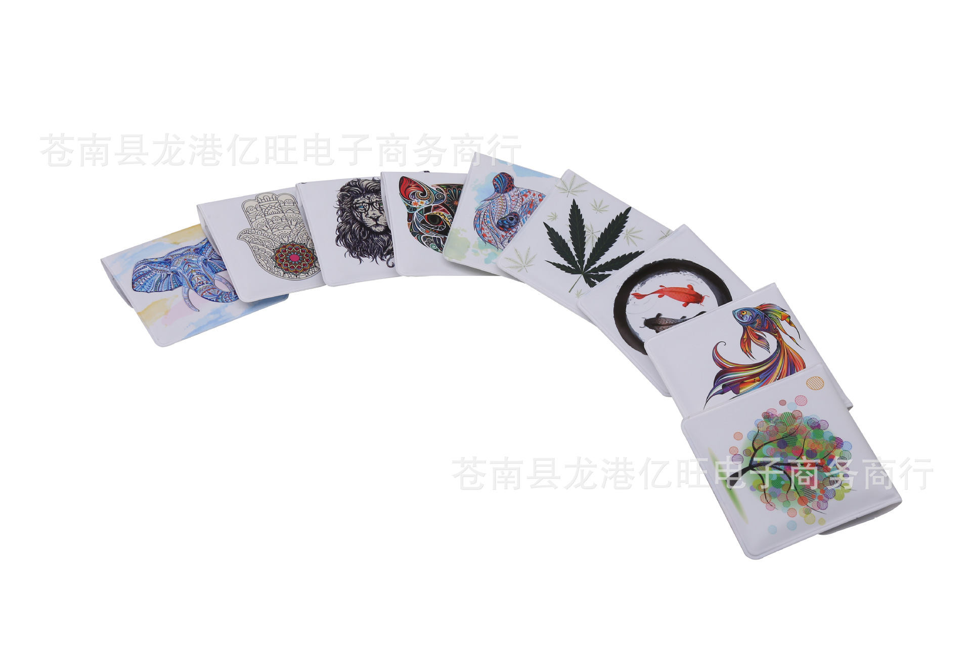 Портативная сумка для пепла с поддержкой печати различных узоров, карманная сумка для сигарет