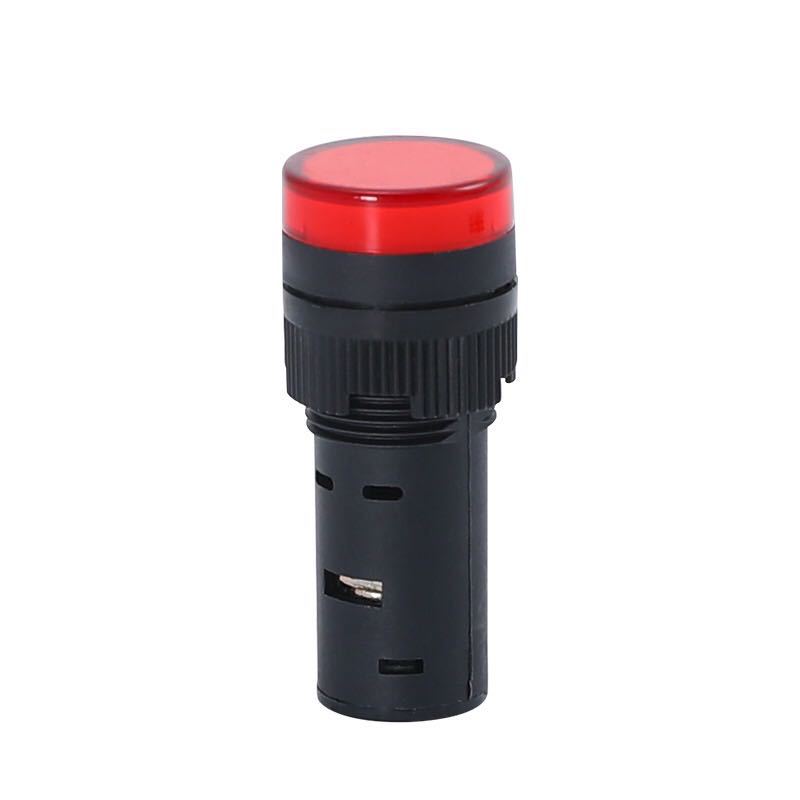 Green signal lamp Shanghai second engineering AD16-16C indicator lamp/signal lamp aperture 16MM 220V