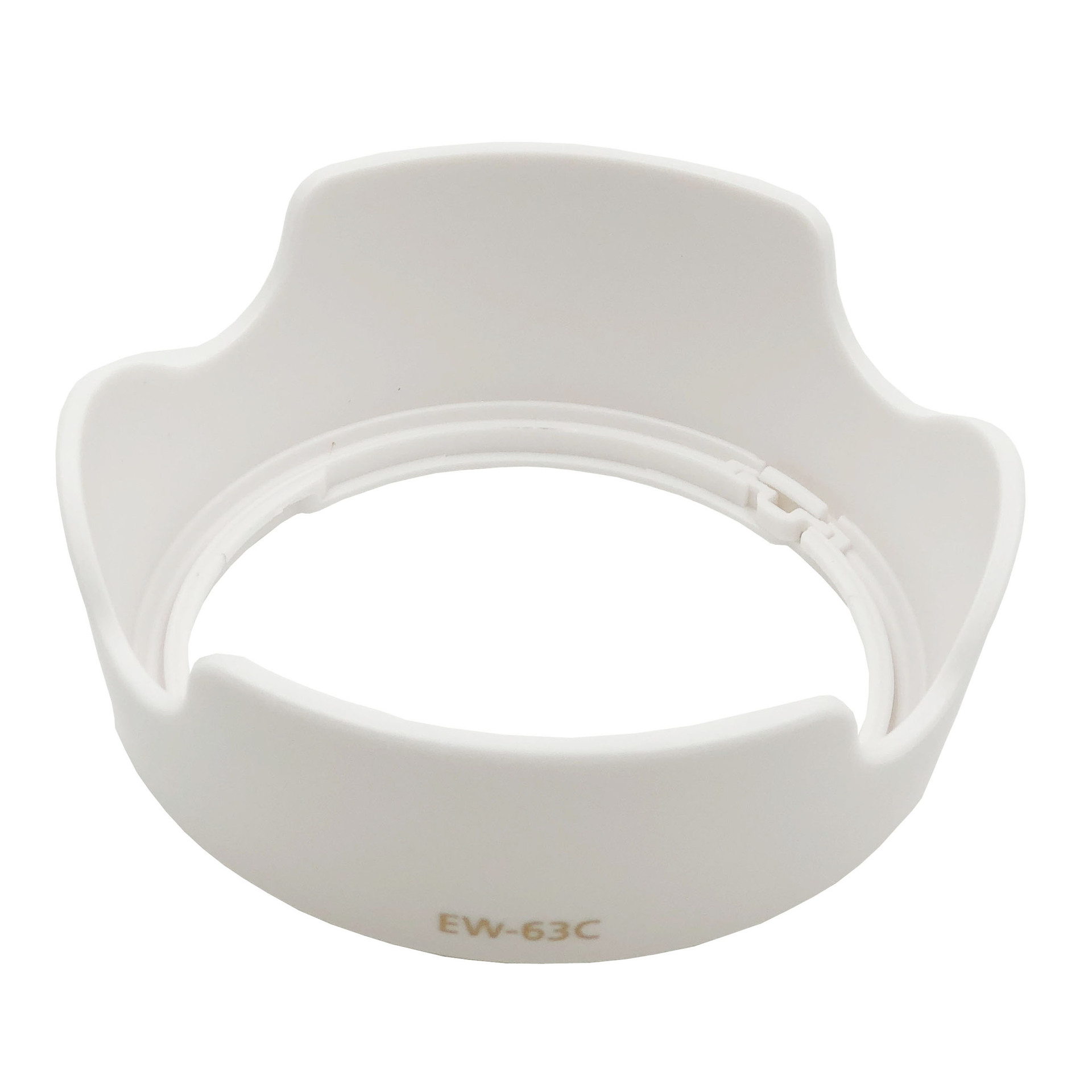 EW-63C lens hood f suitable for Canon 100D 200D SLR camera EF-S 8-55mmSTM lens White