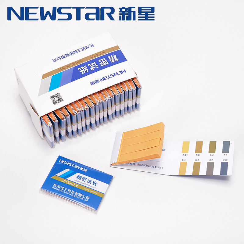 NEWSTAR Nova ph test paper precision pH test paper/ph 5.4-7.0 80/factory outlet