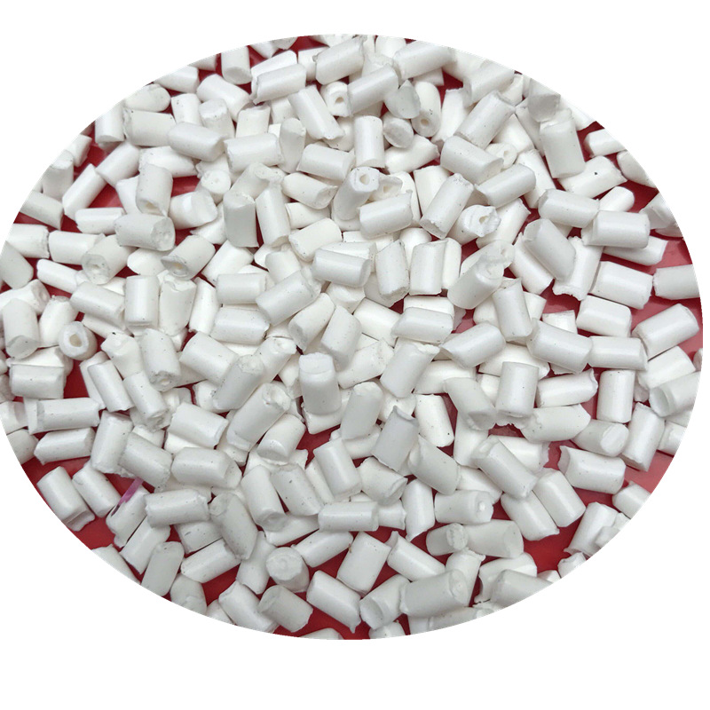 Factory sales White Transparent PP recycled particles porcelain white polypropylene brushed injection transparent crushed particles