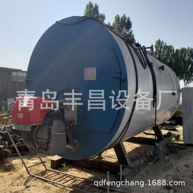 Second-Hand Boiler Horizontal Fuel Gas Steam Boiler Home Heating Bath Hot Water Low Pressure Gas Heating Boiler