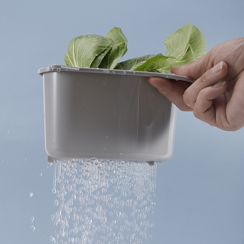 Kitchen Sink Draining Basket Vegetable Wash Fruit Basin Triangle Residual Garbage Filter Basket Sink Storage Hanging Basket Rack