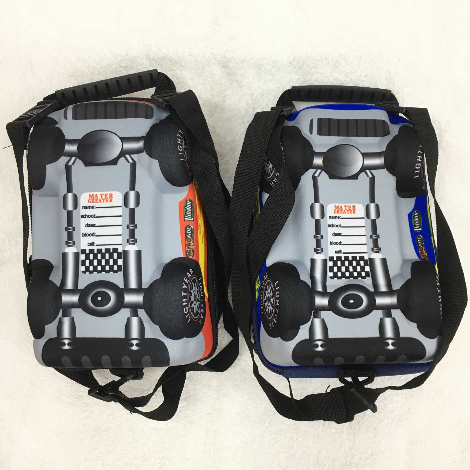 Car Children's Bag Kindergarten Backpack 3D Modeling Toy Bag Cartoon Cute Bag