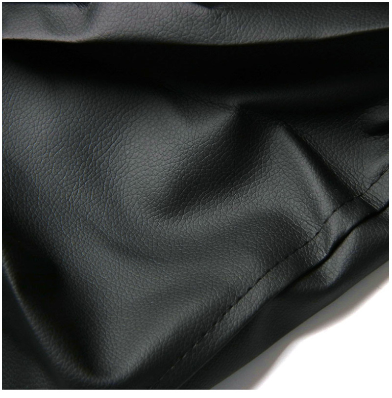 Neutral All-Black Pvc Imitation Leather Car Spare Tire Cover Tire Cover Thickeneded Spare Tire Cover