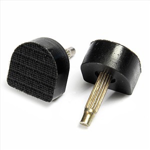 High-heeled spikes heel out-of-face repair shoes material accessories leather shoes skin wear-resistant mute thick and thin core heel